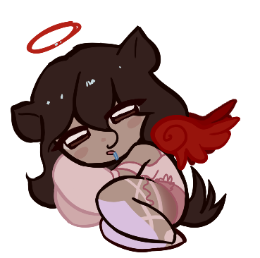 Sleepy chibi me.