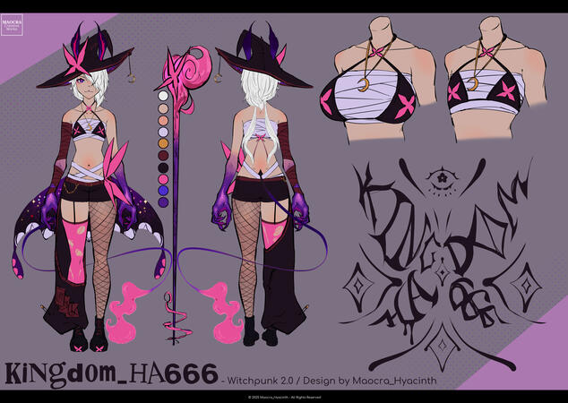 KingdomHa_666 - Character Design Sheet